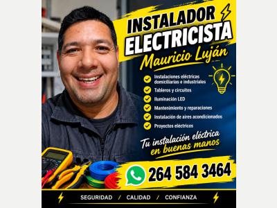 Electricista ELECTRICISTA MATRICULADO 